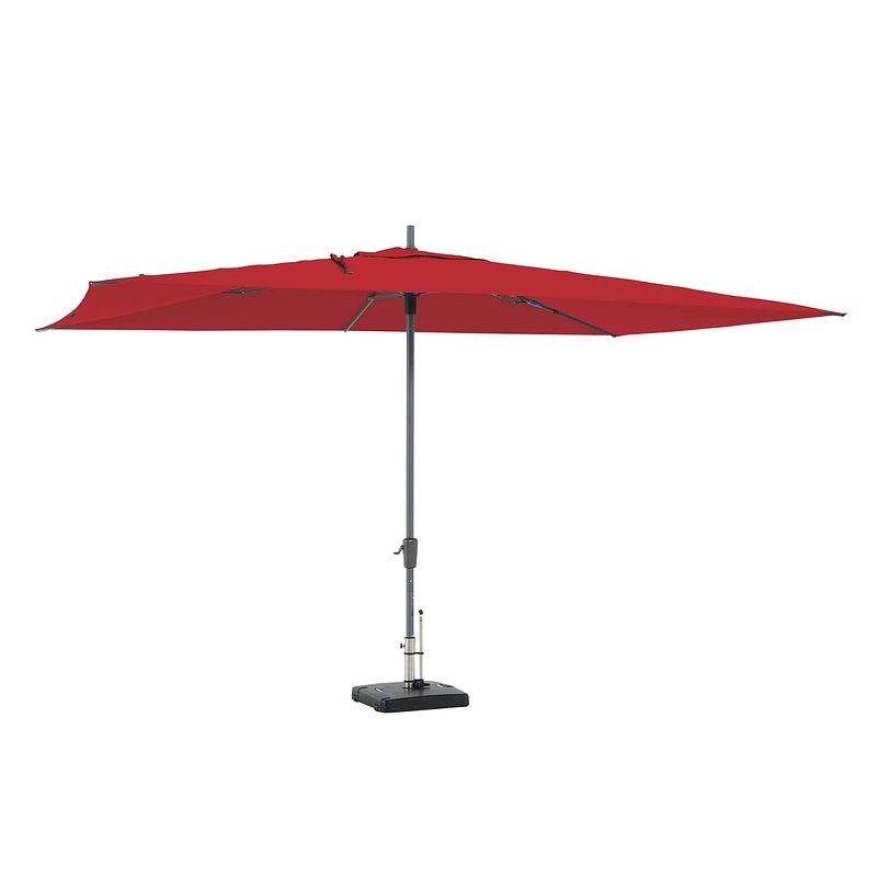 Foto van Madison - parasol rectangle brick red - 400x300 - rood