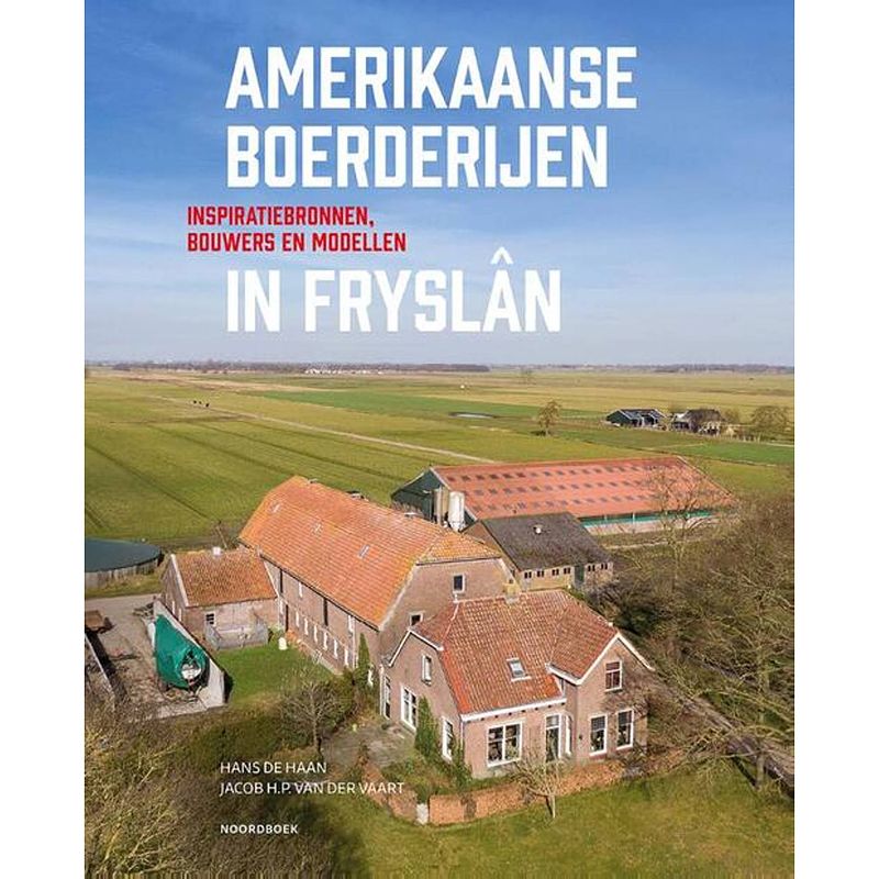 Foto van Amerikaanse boerderijen in fryslân