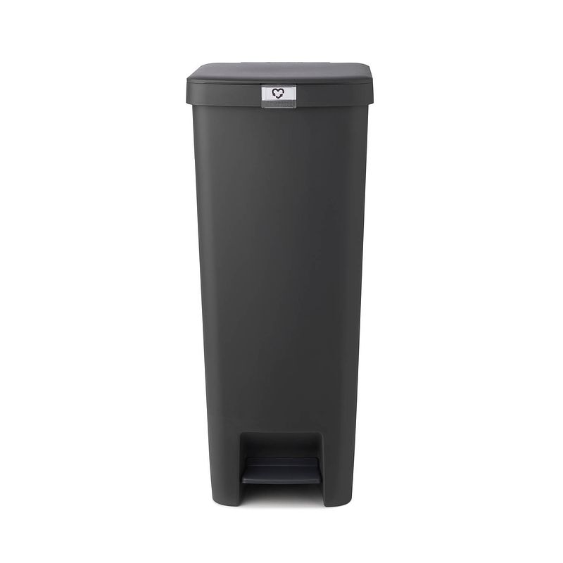 Foto van Brabantia stepup pedaalemmer 40 liter - dark grey