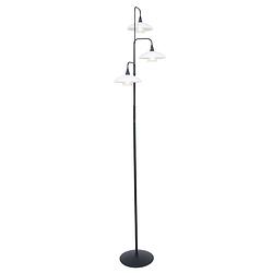 Foto van Moderne vloerlamp - steinhauer - glas - modern - g9 - l: 46cm - voor binnen - woonkamer - eetkamer - wit