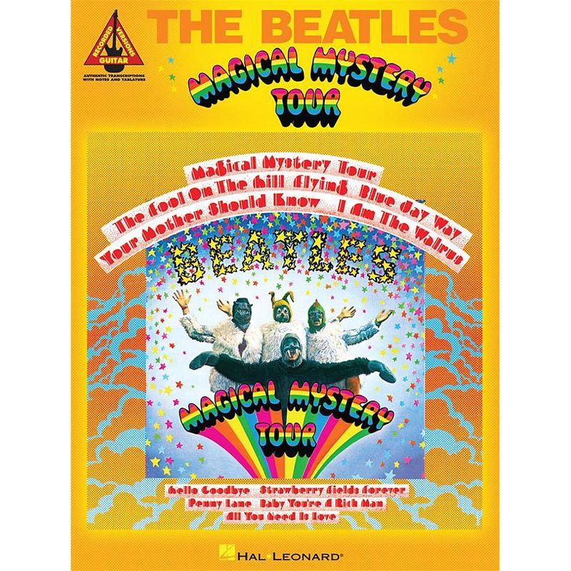 Foto van Hal leonard - the beatles - magical mystery tour - guitar