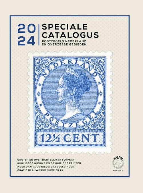 Foto van Speciale nvph postzegelcatalogus nederland en overzeese rijksdelen 2024 - hardcover (9789073646810)