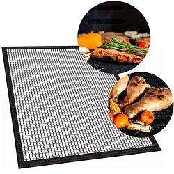 Foto van Krumble barbecue grill mat teflon mesh