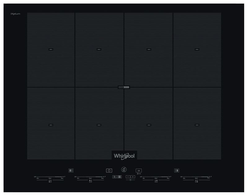 Foto van Whirlpool smo 658c/ne inductie inbouwkookplaat zwart