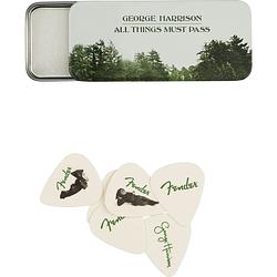 Foto van Fender george harrison all things must pass pick tin medium (set van 6 plectrums)