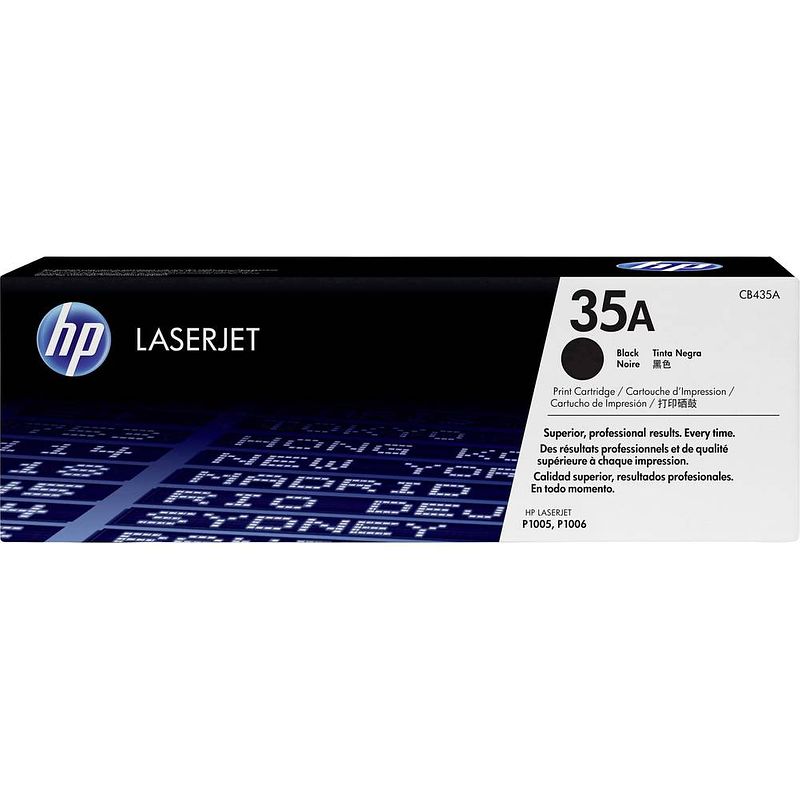 Foto van Hp 35a toner zwart toner