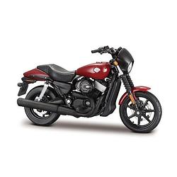 Foto van Maisto schaalmodel harley davidson 2015 street 750 1:18 rood