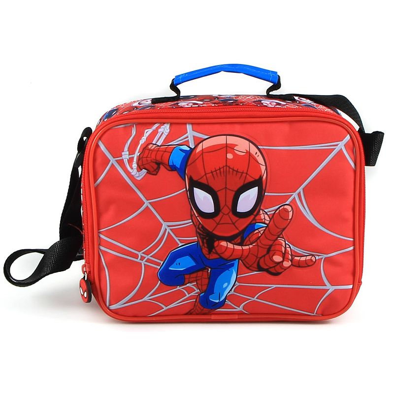 Foto van Marvel schooltas spider-man junior 4,5 liter polyester rood
