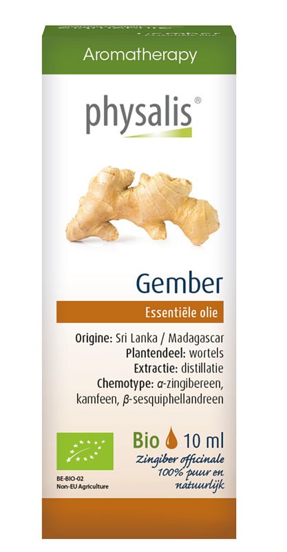 Foto van Physalis aromatherapy gember