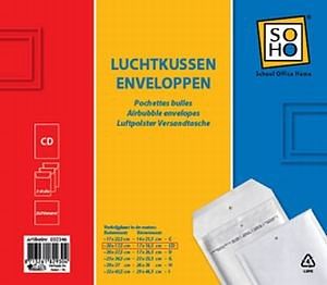 Foto van Envelop luchtkussen cd 3 stuks