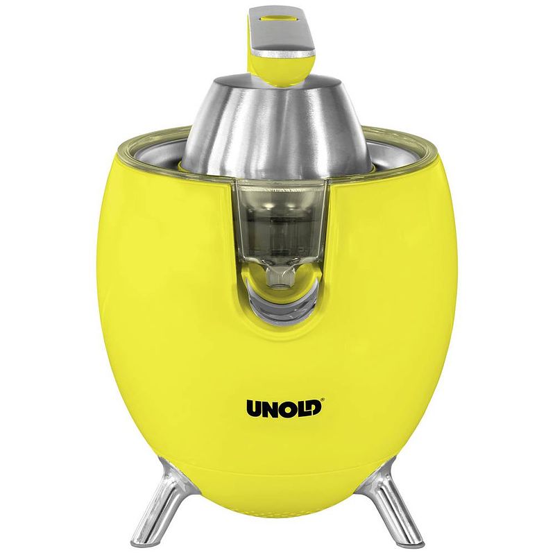 Foto van Unold citruspers power juicy 300 w bpa-vrij geel