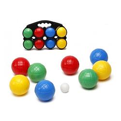 Foto van Jeu de boules set gekleurd in draagtas - jeu de boules