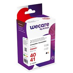 Foto van Wecare cartridge canon pg-40/cl-41 combipack