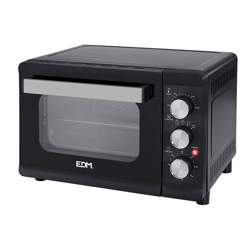 Foto van Elektrische mini-oven edm desktop 1380 w