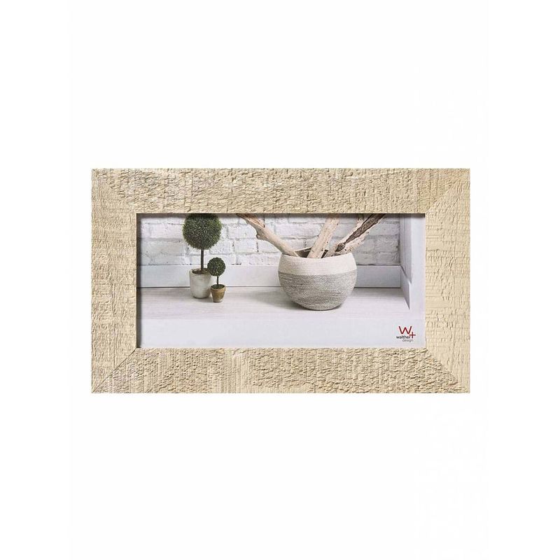 Foto van Walther design home houten fotolijst 20x10cm crème wit