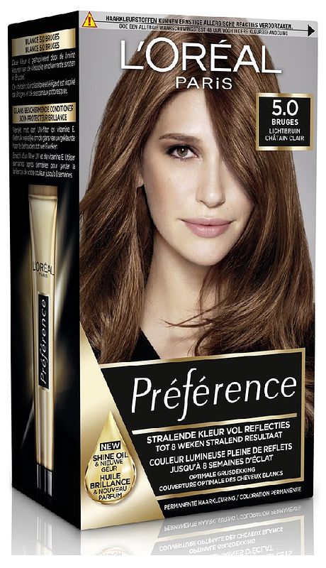 Foto van L'soréal paris preference 5 bruges lichtbruin