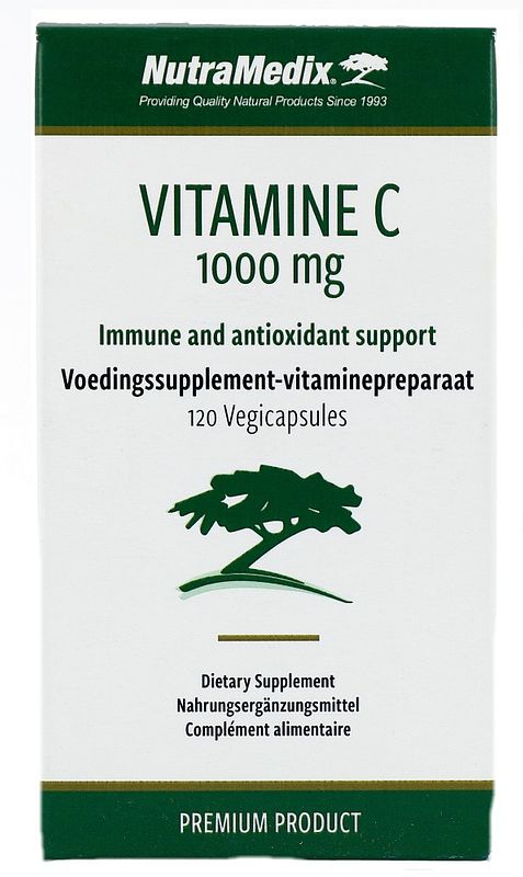 Foto van Nutramedix vitamine c non-gmo capsules