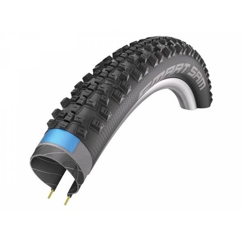 Foto van Schwalbe buitenband smart sam 26 x 2.25 (57-559) zwart