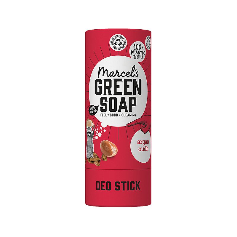 Foto van Marcels green soap argan & oudh deo stick