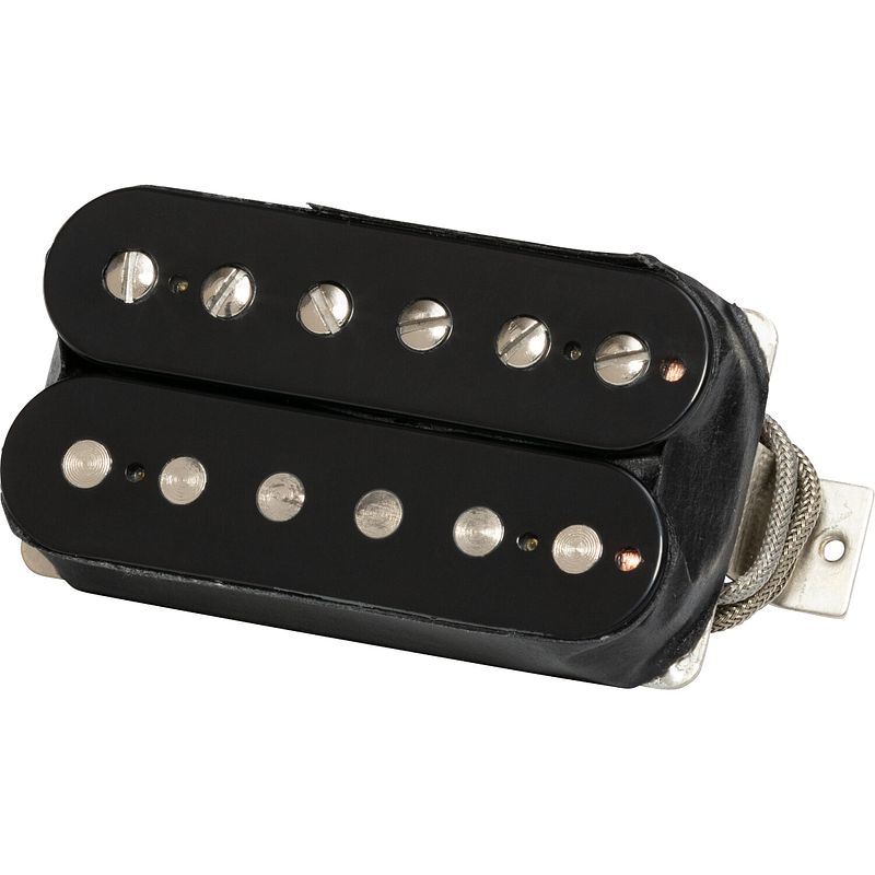 Foto van Gibson 70s tribute rhythm double black humbucker element