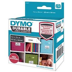 Foto van Dymo duurzame etiketten labelwriter ft 25 x 54 mm, 160 etiketten