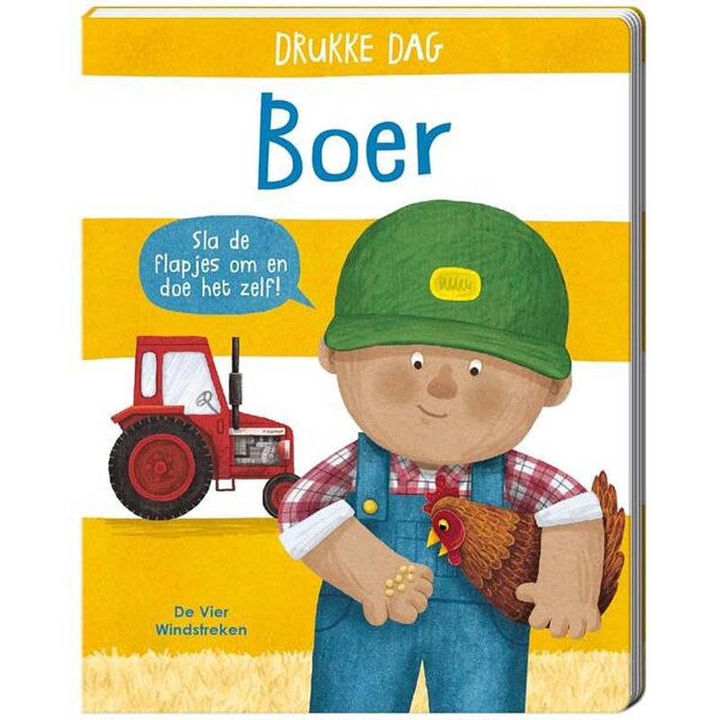 Foto van Drukke dag. boer