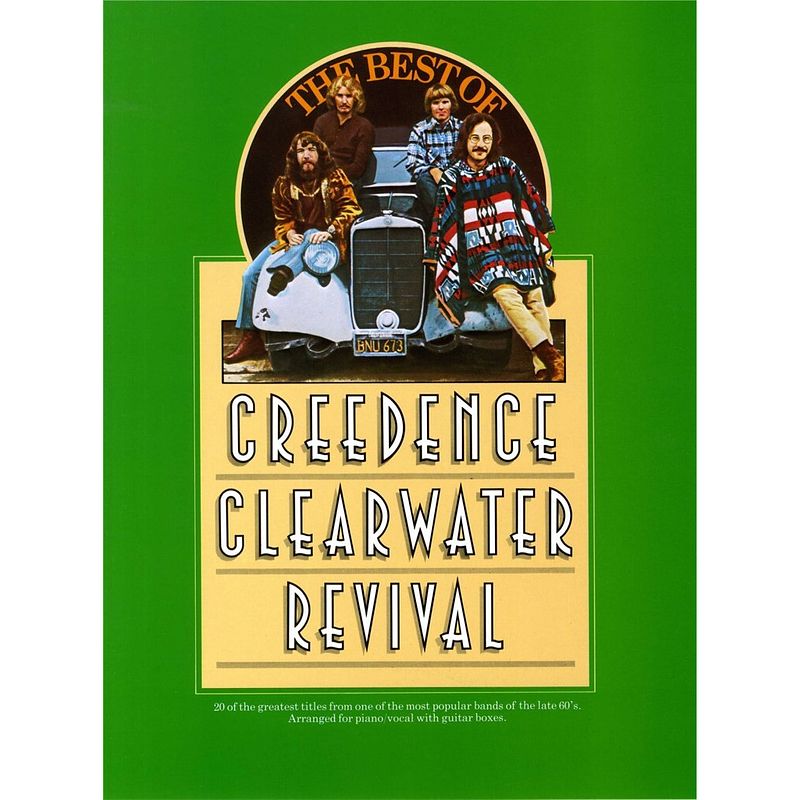 Foto van Musicsales the best of creedence clearwater revival voor piano, zang en gitaar