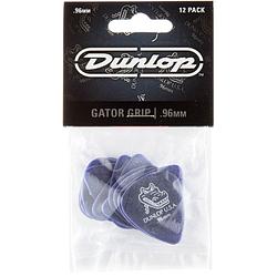 Foto van Dunlop gator grip donkerviolet plectrums 0.96mm (12 stuks)