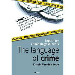 Foto van The language of crime