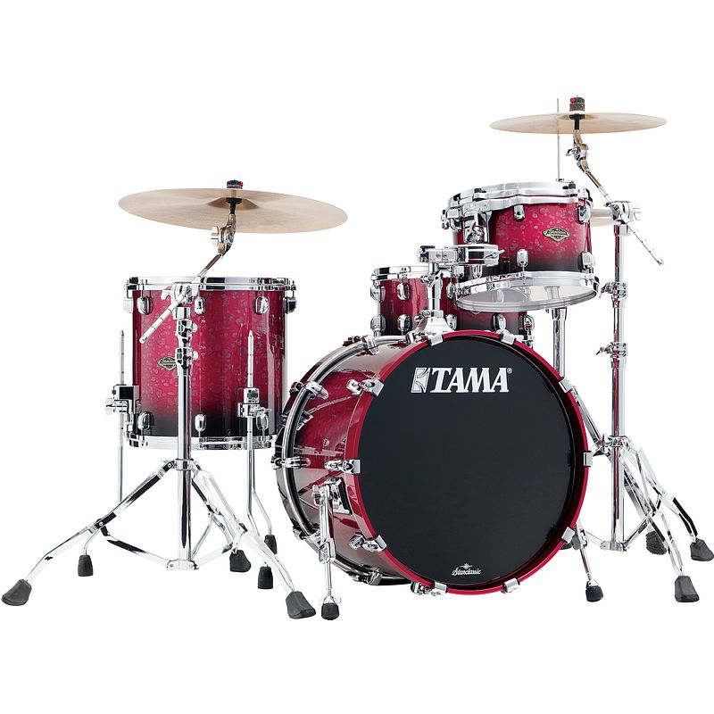 Foto van Tama wbs30rs-mdr starclassic w/b molten dark raspberry fade 3-delige shellset