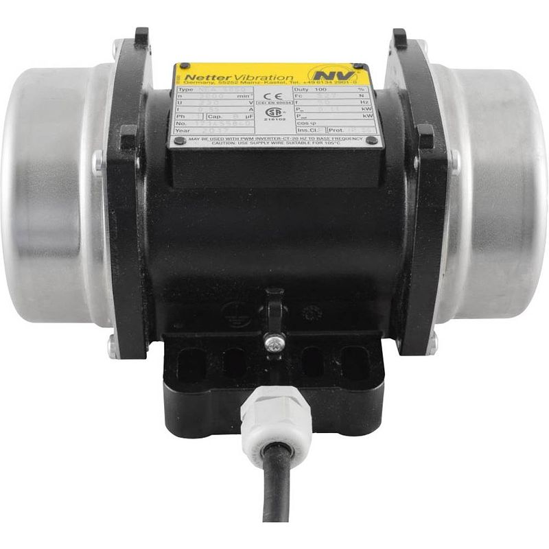 Foto van Netter vibration nea 5060 elektrovibrator 230 v 3000 omw/min 602 n 0.11 kw