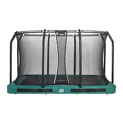 Foto van Salta trampoline premium ground met veiligheidsnet 366 x 244 cm - groen