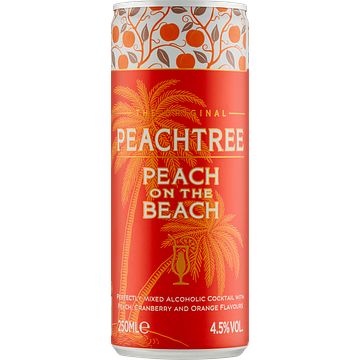 Foto van De kuyper peach on the beach 250ml bij jumbo