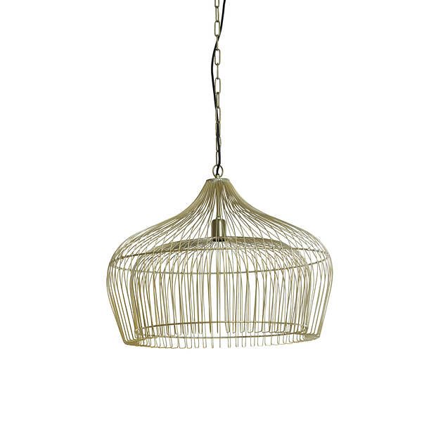 Foto van Light & living - hanglamp kristel - 58x58x47 - goud