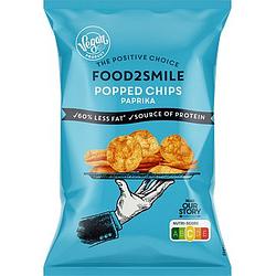 Foto van Food2smile popped chips paprika 90g bij jumbo