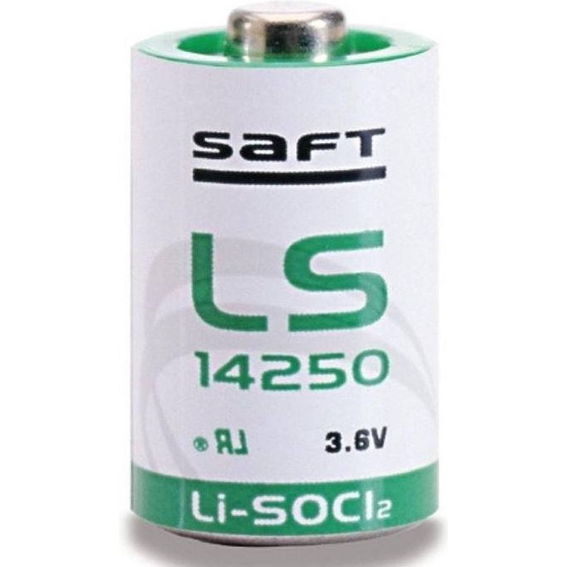 Foto van Lithium 3.6v/1200mah saft 1/2aa