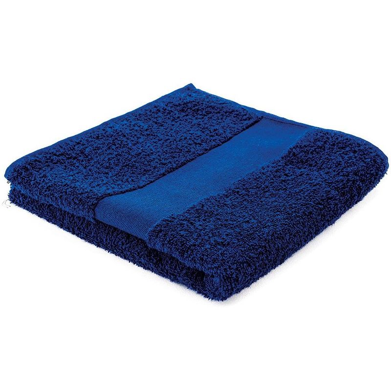 Foto van Arowell badhanddoek badlaken 100 x 50 cm - 500 gram - donkerblauw - 1 stuks