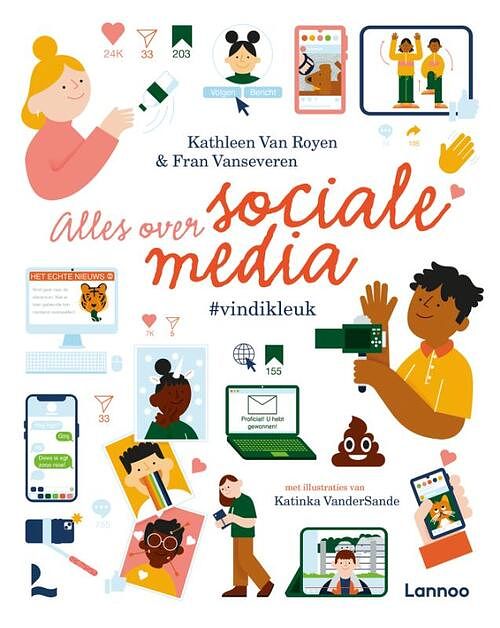 Foto van Alles over sociale media - fran vanseveren, kathleen van royen - hardcover (9789401484336)