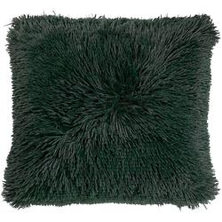 Foto van Dutch decor fluffy - kussenhoes unikleur mountain view 60x60 cm - groen - groen