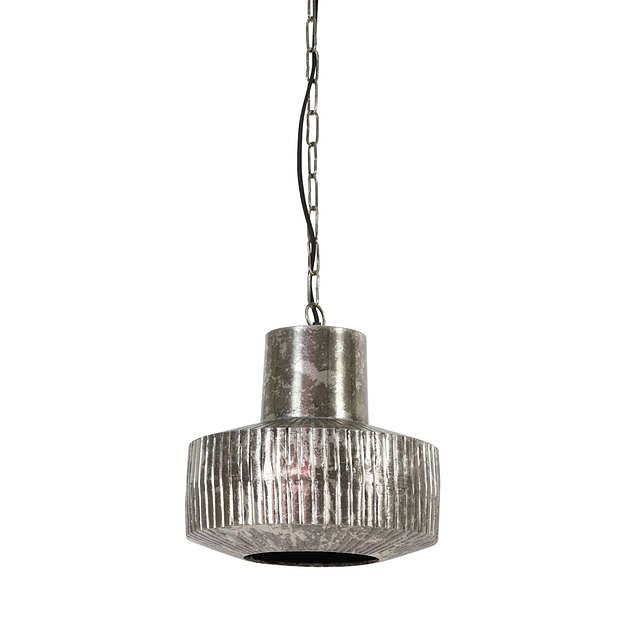 Foto van Light & living - hanglamp demsey - 30x30x30 - zwart