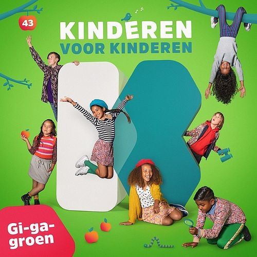 Foto van Kinderen voor kinderen - deel 43: gi-ga groen - cd (9789063015633)