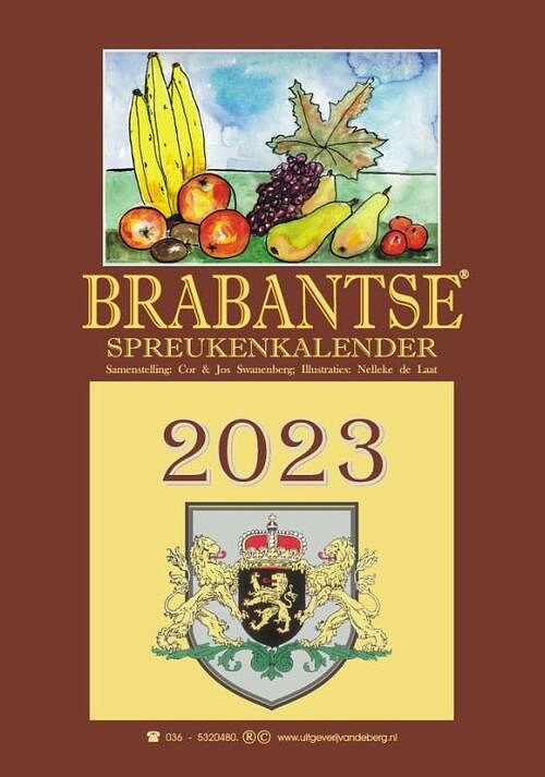 Foto van Brabantse spreukenkalender - cor swanenberg, jos swanenberg - paperback (9789055125180)