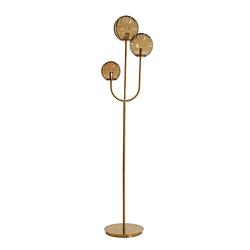 Foto van Light & living - vloerlamp magdala - 38x20x162cm - goud