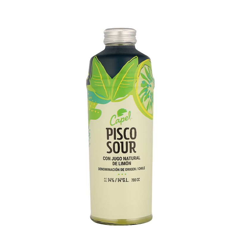 Foto van Pisco capel sour con limon 70cl gedistilleerd