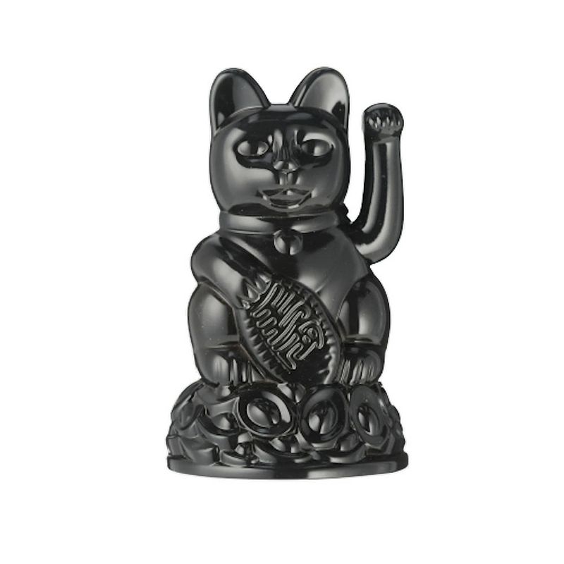 Foto van Decopatent® maneki neko lucky cat - 12 cm - zwaaiende kat met