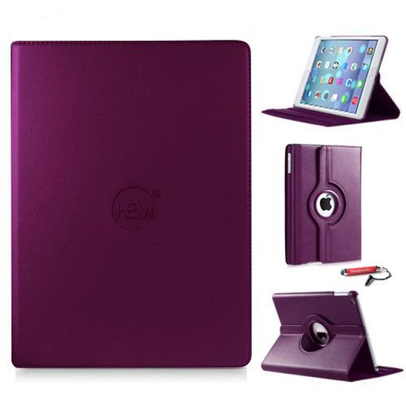 Foto van Ipad 9.7 2017 hoes hem paars hoesjes apple ipad 9.7 2017 paars - ipad hoes, tablethoes