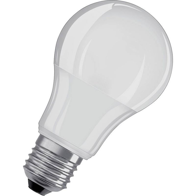 Foto van Osram 4058075433809 led-lamp energielabel f (a - g) e27 peer 10.50 w = 75 w warmwit (ø x l) 60 mm x 105 mm 1 stuk(s)