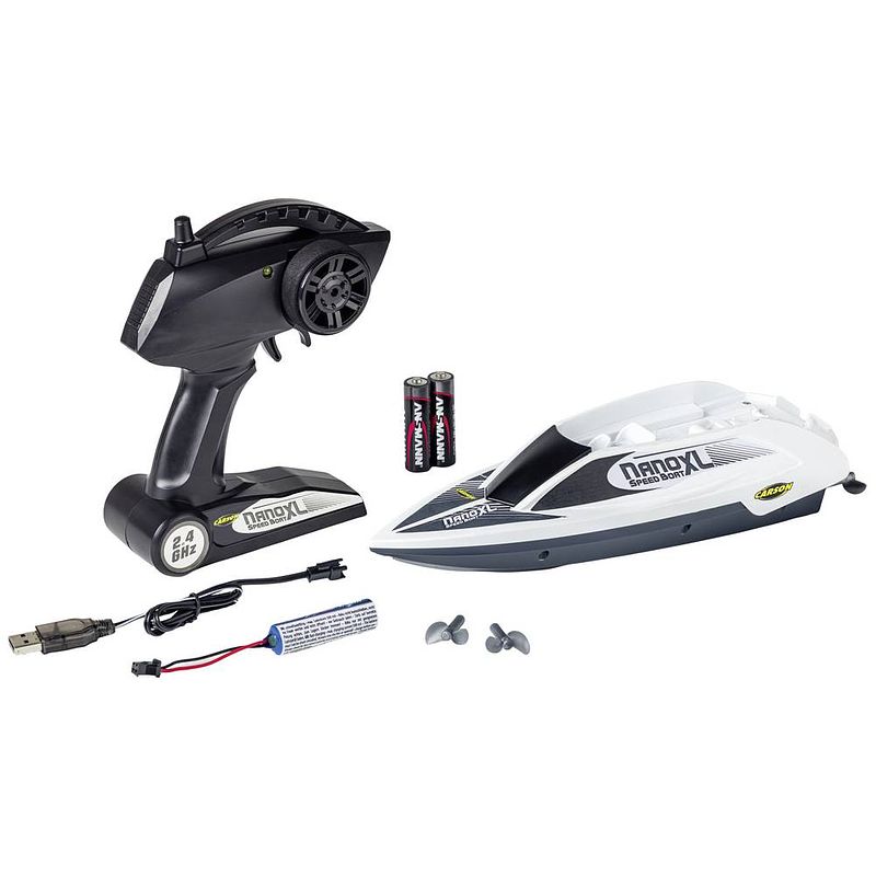 Foto van Carson modellsport speed boat nano xl rc boot 100% rtr 270 mm