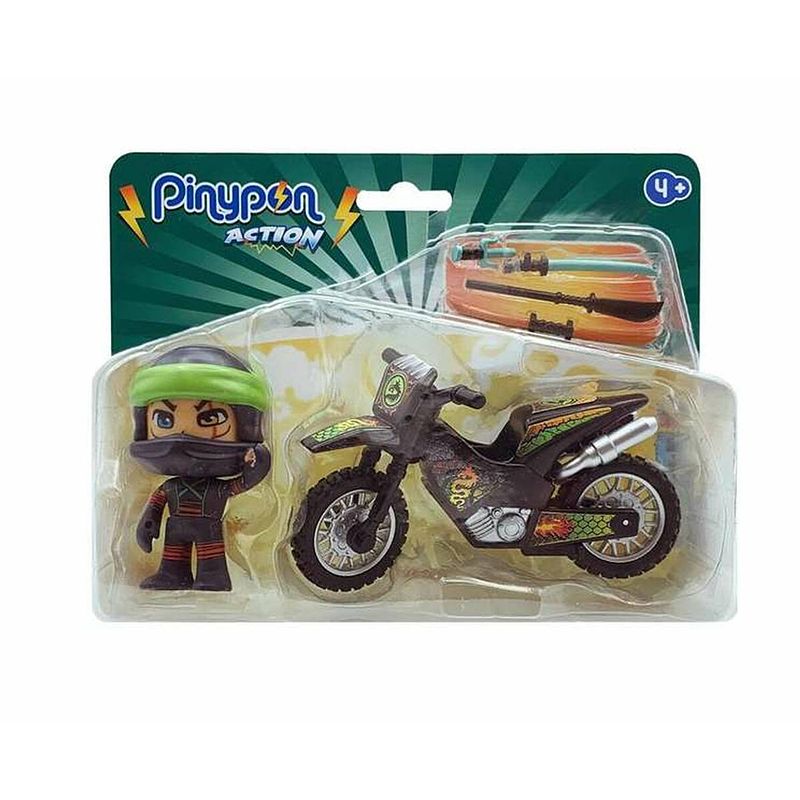 Foto van Actiefiguren famosa pinypon action motorfiets