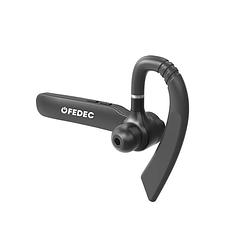 Foto van Fedec bluetooth headset q2a - verstelbare microfoon - accu - opneemknop, verstelbare volume, mute